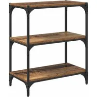 vidaXL Bücherregal Bücherregal Altholz 60 x 33 x 70,5 cm Holzwerkstoff, 1-tlg.