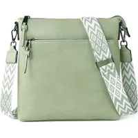 TAN.TOMI Schultertasche Damen Handtasche Crossbody Bag Tasche shopper Freizeit leicht (Für Pendeln Reise Campus Sport Rucksäcke), Umhängetasche Beuteltasche Crossover BodyBag Viel Stauraum