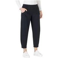 Stehmann Stoffhose Rachell-680-60520, mit Faltendesign an Taschen und Saum elegantes Faltendesign unter den Taschen