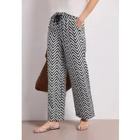 STREET ONE Stoffhose High Waist