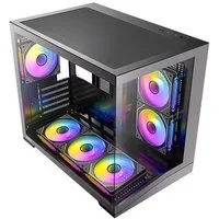 Antec PC-Gehäuse CX M3 ARGB B PC Case, Mini-Tower microATX