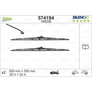 Valeo Wischbl?tter Mercedes Viano W639 Vito W638 V-Klasse 638/2