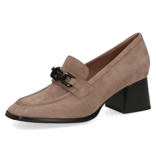 CAPRICE - Da.-Slipper taupe suede - Gr. - 40