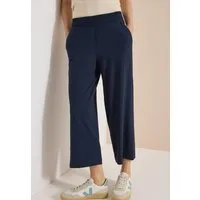 CECIL Stoffhose im elastischen Materialmix