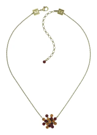 konplott - Kette - Magic Fireball braun