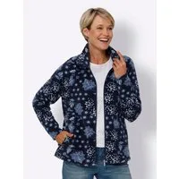 Sieh an! Fleecejacke Fleece-Jacke Langarm