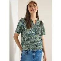 CECIL V-Shirt mit Flammgarn