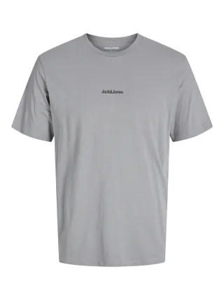 JACK&JONES - JJMINE TEE SS CREW NECK JNR ultimate grey - Gr. - 176