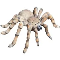Aspinaworld Gartenfigur Vogelspinne Figur 26 cm breit – für Pflanzfläche