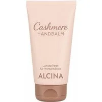 ALCINA Handcreme Cashmere Handbalm bei spröden rauhen Winterhänden (50 ml) Packung, Enthält Sheabutter für Geschmeidigkeit, reduziert Wasserverlust