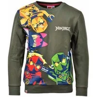 LEGO® kidswear Sweatshirt LEGO® NINJAGO Sweatshirt Kinder Navy Oliv Größen 98-128 Kita Lego Ninjago Jungen Sweatshirt Pullover