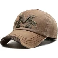 Sporty Baseball Cap Classic The M Vintage Style Used Washed Look Retro Baseballcap vintage Look