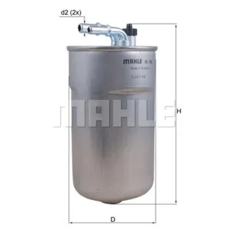 Mahle Kraftstofffilter Opel Corsa D
