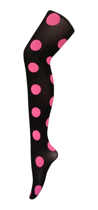 Sock Snob - Farbige 80 Denier blickdichte Damenstrumpfhose - Big Spot