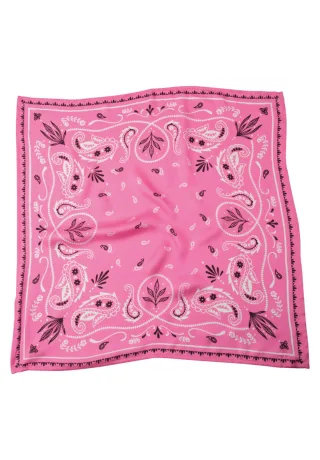 Street One - Gemustertes Nickituch pink