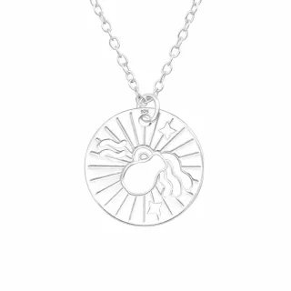 Wassermann Sternzeichen Ohrringe aus 925 Silber