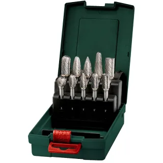 Metabo Hartmetall-Fräser-Set - 10 teiliges Set - 628404000