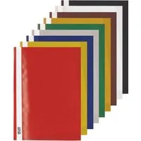 Herlitz Hefter Sichthefter PP A4 farbig sortiert (10 Stück)