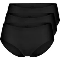 Yenita® Slip Nahtlose Hüftslips (3-St) aus Microfaser