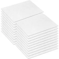McFilter Motorschutzfilter 20x Universal Motorfilter Luftfilter Abluftfilter, Zubehör für alle handelsüblichen Staubsauger, zuschneidbar
