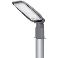 Aigostar Flutlichtstrahler LED Straßenleuchte, 6500K LED-Außenleuchten IP65 IK08(Ohne Ständer), LED fest integriert, Tageslichtweiß