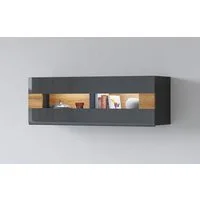 OTTO home Hängevitrine Toledo,Breite 131 cm trendige Glasvitrine mit dekorative MDF-Front Vitrine mit Glasfront, ohne Beleuchtung, viel Stauraum