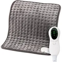 HEIMWERT Heizkissen Wärmekissen Heizkissen mit Abschaltautomatik Sofortwärme, Sofortwärme in 10 Stufen bis 100 Watt mit Timer - 30x40 cm