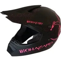 FunSport-Factory Motocrosshelm BioHazard Kinder Crosshelm Motocross Helm Kinder Motorradhelm Offroad