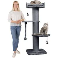 Happypet Kratzbaum FREDDY, Katzenbaum 'Freddy', Gesamthöhe 150 cm, mit Spielseil und Spielball