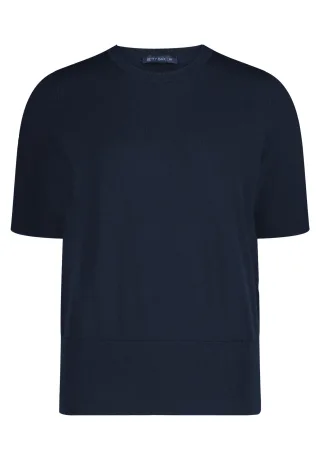 Betty Barclay - Basic-Pullover dunkelblau - Gr. - 46
