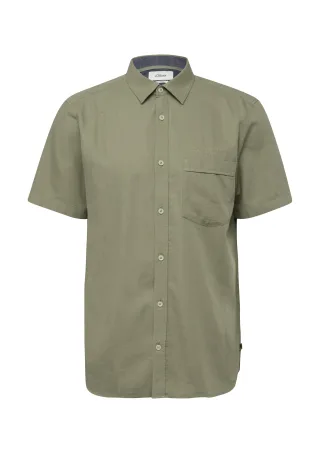 s.Oliver - Hemd olive - Gr. - M