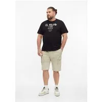 s.Oliver Shorts Bermuda FILE Cargo-Bermuda im Relaxed Fit mit Elastikbund