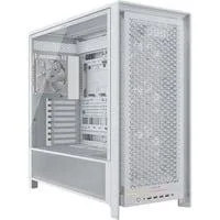FRAME 5000D RS , Tower-Gehäuse weiß, Tempered Glass