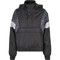 URBAN CLASSICS Allwetterjacke Urban Classics Damen Ladies AOP Mixed Pull Over Jacket (1-St)