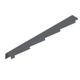Ortgangblech | für Kuga Line | 10 x 10 x 100 x 120 x 42 mm | Länge 1550 mm