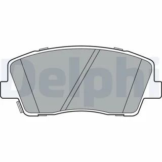 Delphi Bremsbel?ge vorne GENESIS G70 Kia Stinger LP3376