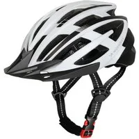 Wozinsky Fahrradhelm HT-28 Größe M (54–57 cm), MTB Helm mit integriertem USB Rücklicht