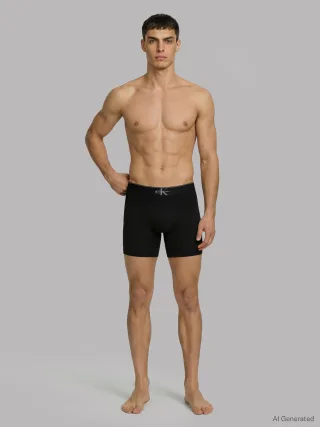 BOXER BRIEF 3PK Black - Gr. - L