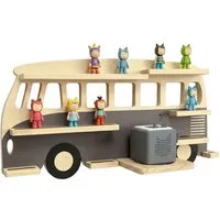 relaxdays Kinderregal Toniebox Regal Bus, 1-tlg.