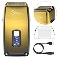 HATTEKER Elektrorasierer RSCW767, Bartschneider, 100% wasserdicht