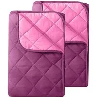 wometo Microfaserbettdecke Camping, 155x220 cm, Füllung: Kunstfaser, OEKO-TEX®, leichte Microfaser-Bettdecken, gesteppt, kochfest