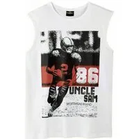 Livergy Tanktop Uncle Sam Herren Tanktop Muskelshirt Top Ärmellos Achselshirt