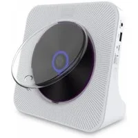 BBWL CD-Player mit Bluetooth, USB, FM-Radio und AUX tragbarer CD-Player (HiFi Stereo Lautsprecher, Fernbedienung, unterstützt CD MP3 WMA)