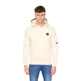 Duck and Cover - "Wrentham" Kapuzenpullover für Herren (Helles Steingrau)
