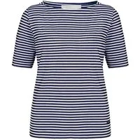 bianca Kurzarmshirt LOTTI im Streifen-Look und angesagten Trendfarben