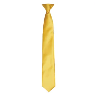 Premier Colours Herren Satin Clip Krawatte (Sonnenblume)