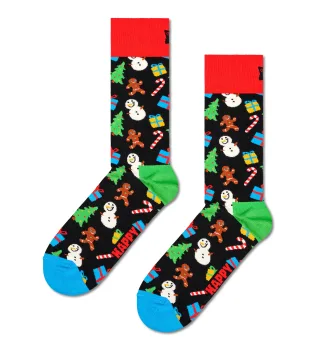 happy socks - Bring It On Sock Schwarz - Gr. - 38