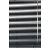 GARDINIA Jalousie Aluminium-Jalousie 25 mm, mit Bohren, freihängend, Jalousiebänder farblich passend
