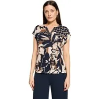 Betty Barclay Kurzarmshirt Damen mit Bluseneinsatz (1-tlg)