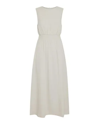 msch copenhagen - MSCHDaria SL Dress sand melange - Gr. - XS